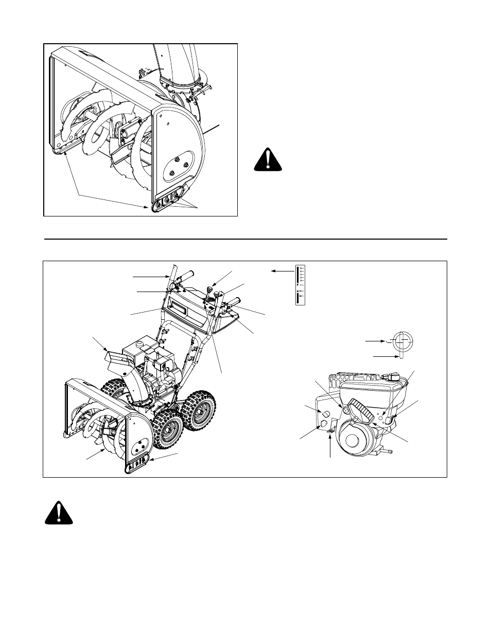 Traction control / auger control lock | Cub Cadet 826 4x4 User Manual | Page 7 / 28