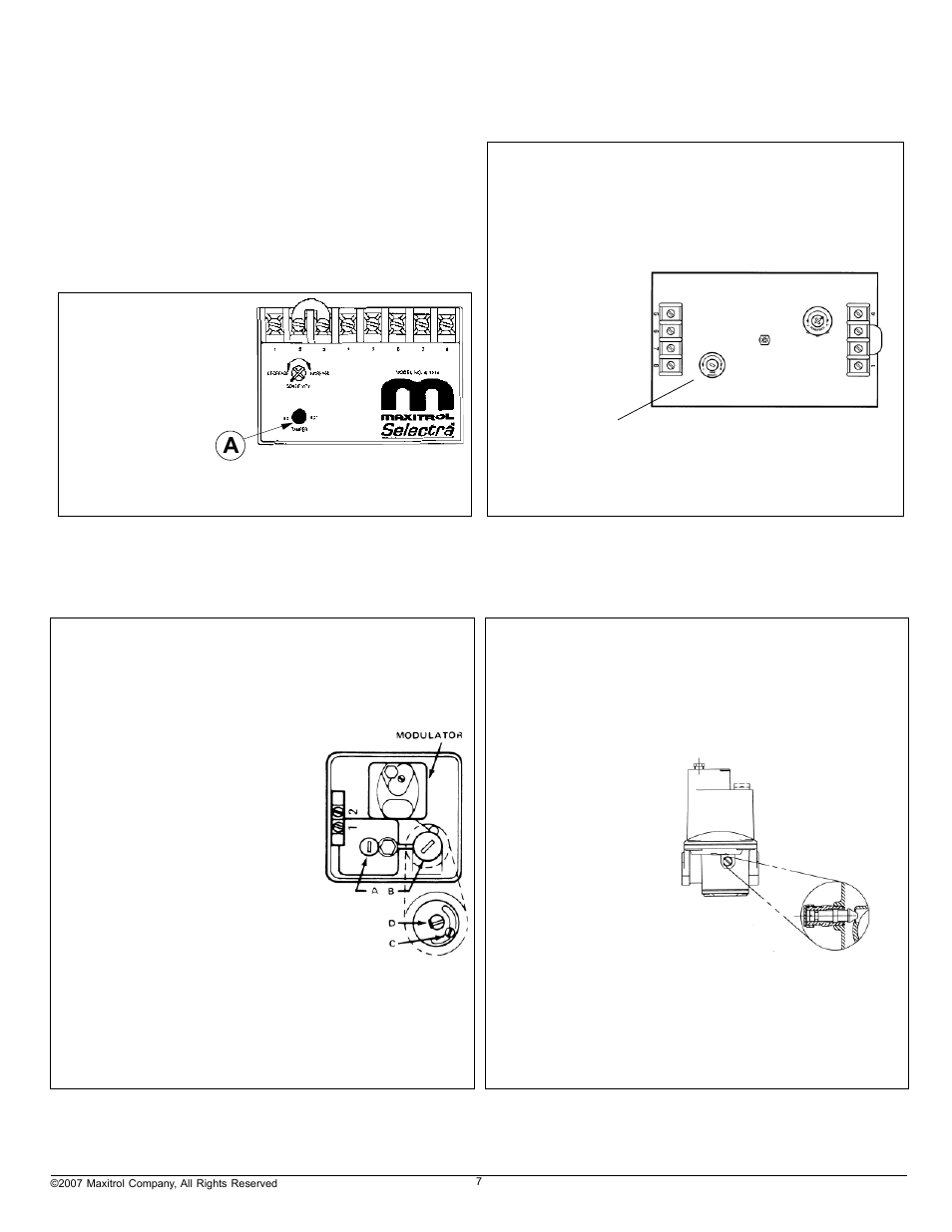 Temperature calibration, Valve adjustments | Greenheck Maxitrol Series 14 User Manual | Page 7 / 8