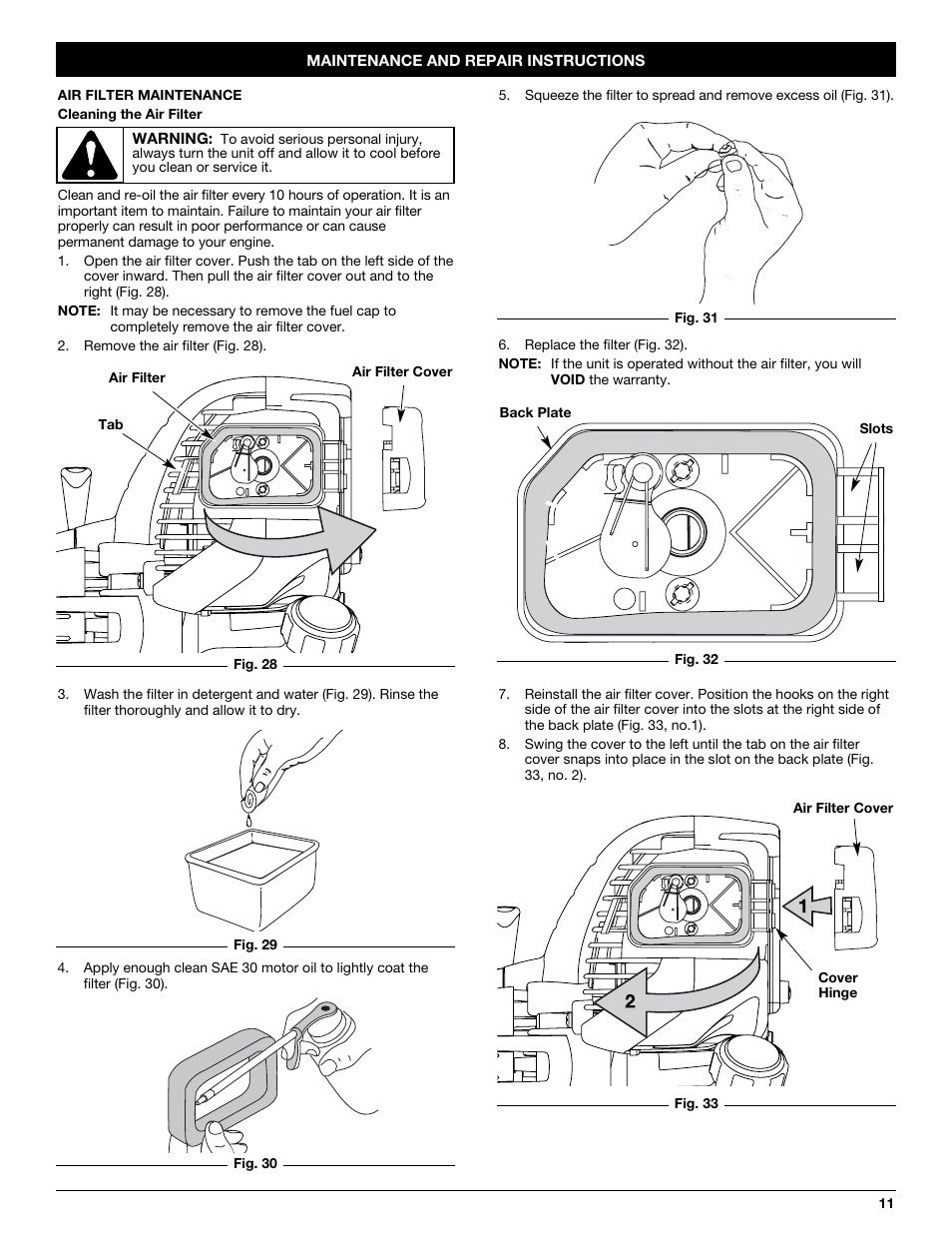 Cub Cadet CC4105 User Manual | Page 11 / 56