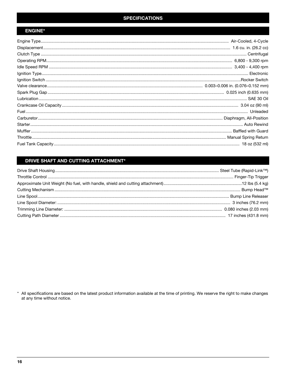 Cub Cadet CC4105 User Manual | Page 16 / 56