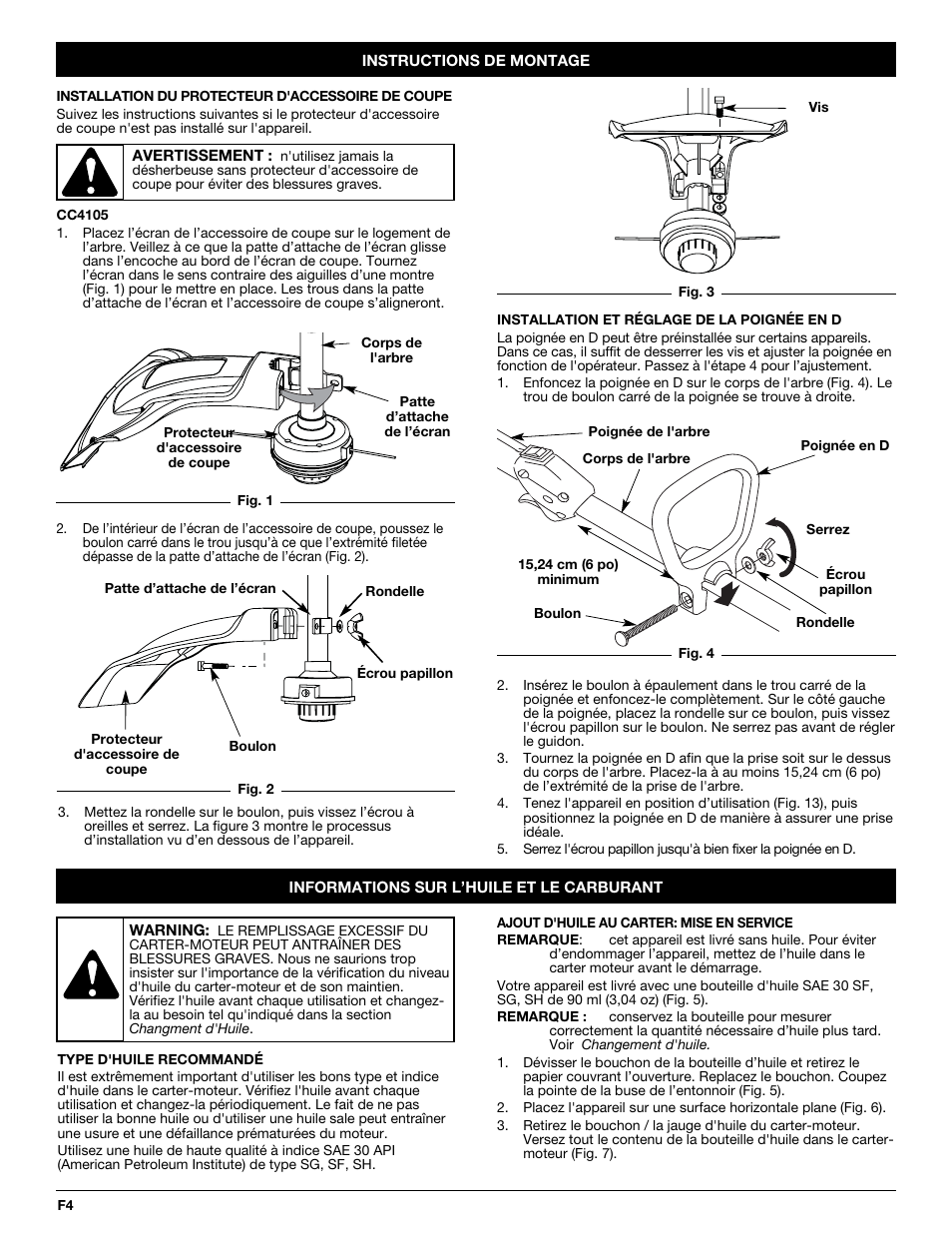 Cub Cadet CC4105 User Manual | Page 22 / 56