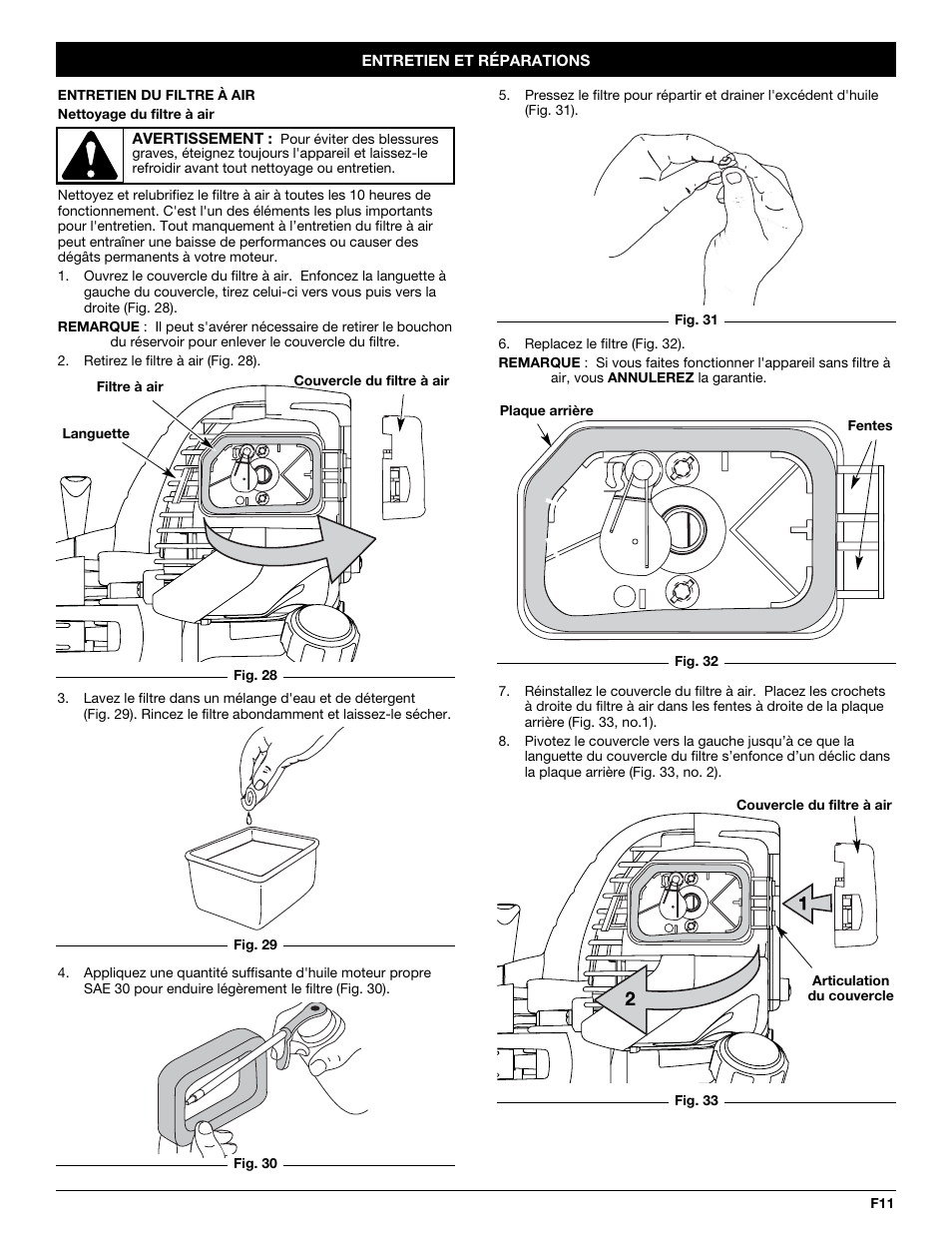 Cub Cadet CC4105 User Manual | Page 29 / 56