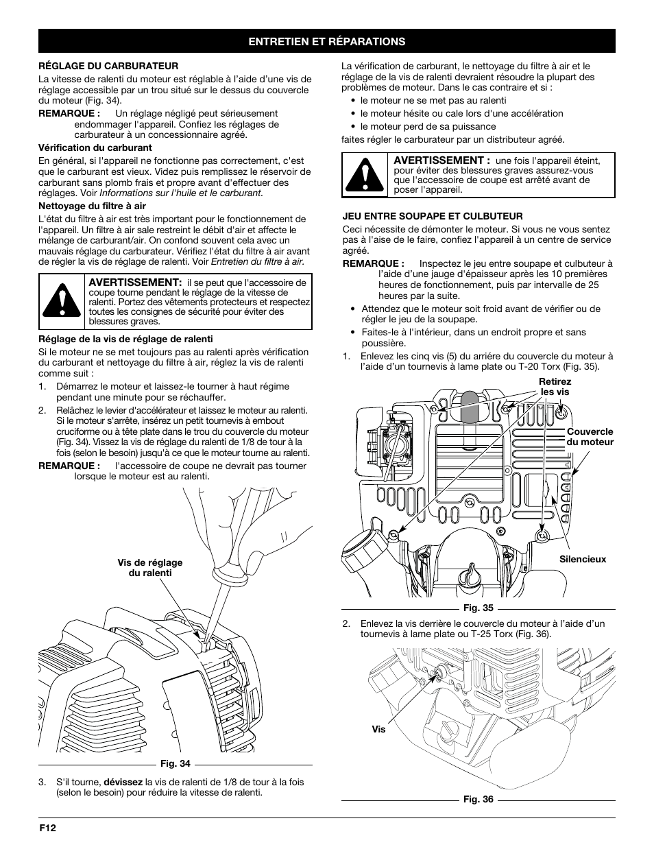 Cub Cadet CC4105 User Manual | Page 30 / 56
