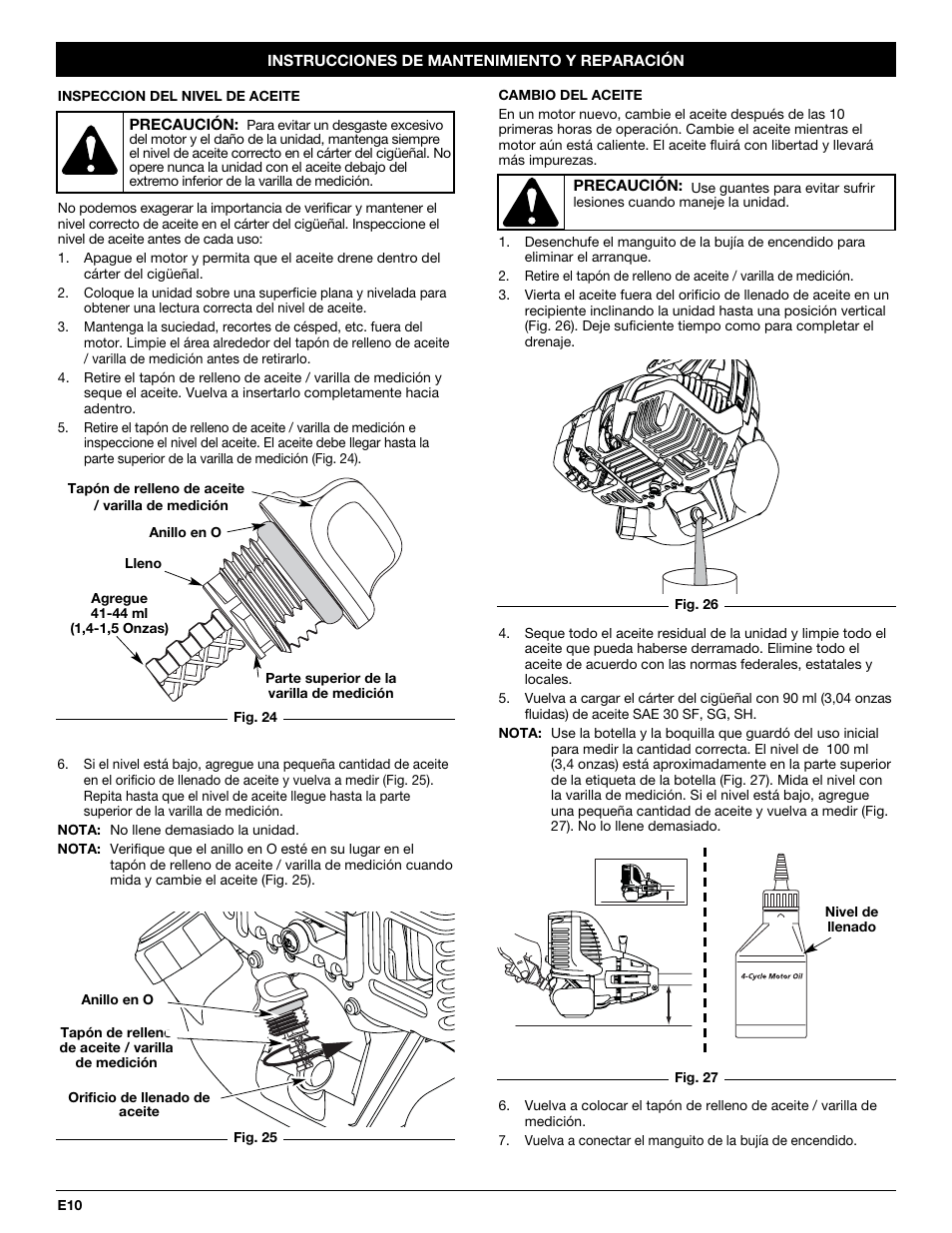Cub Cadet CC4105 User Manual | Page 46 / 56
