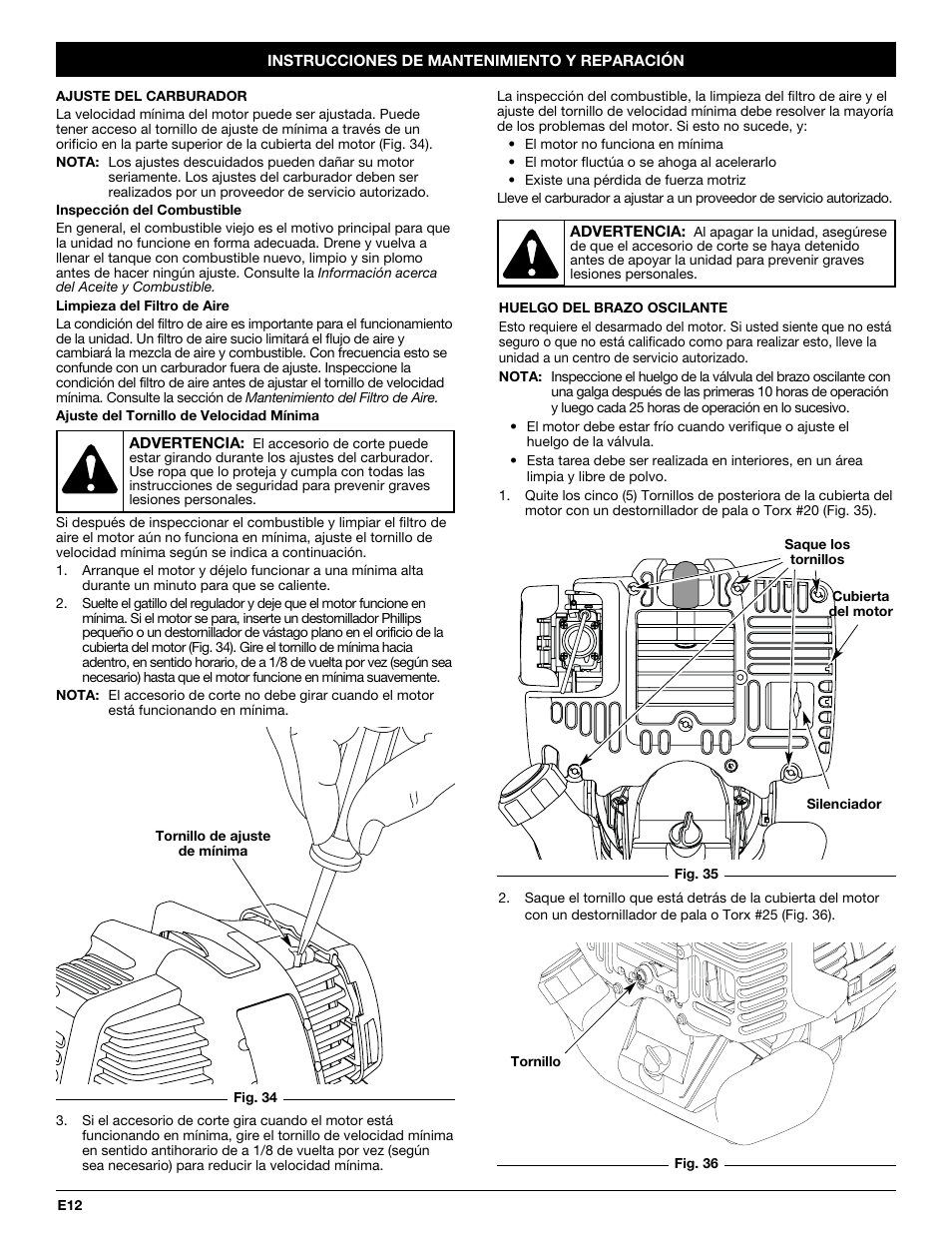 Cub Cadet CC4105 User Manual | Page 48 / 56