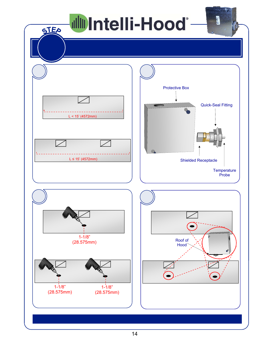 Install canopy sensor | Greenheck Melink IH3 Installation User Manual | Page 14 / 39