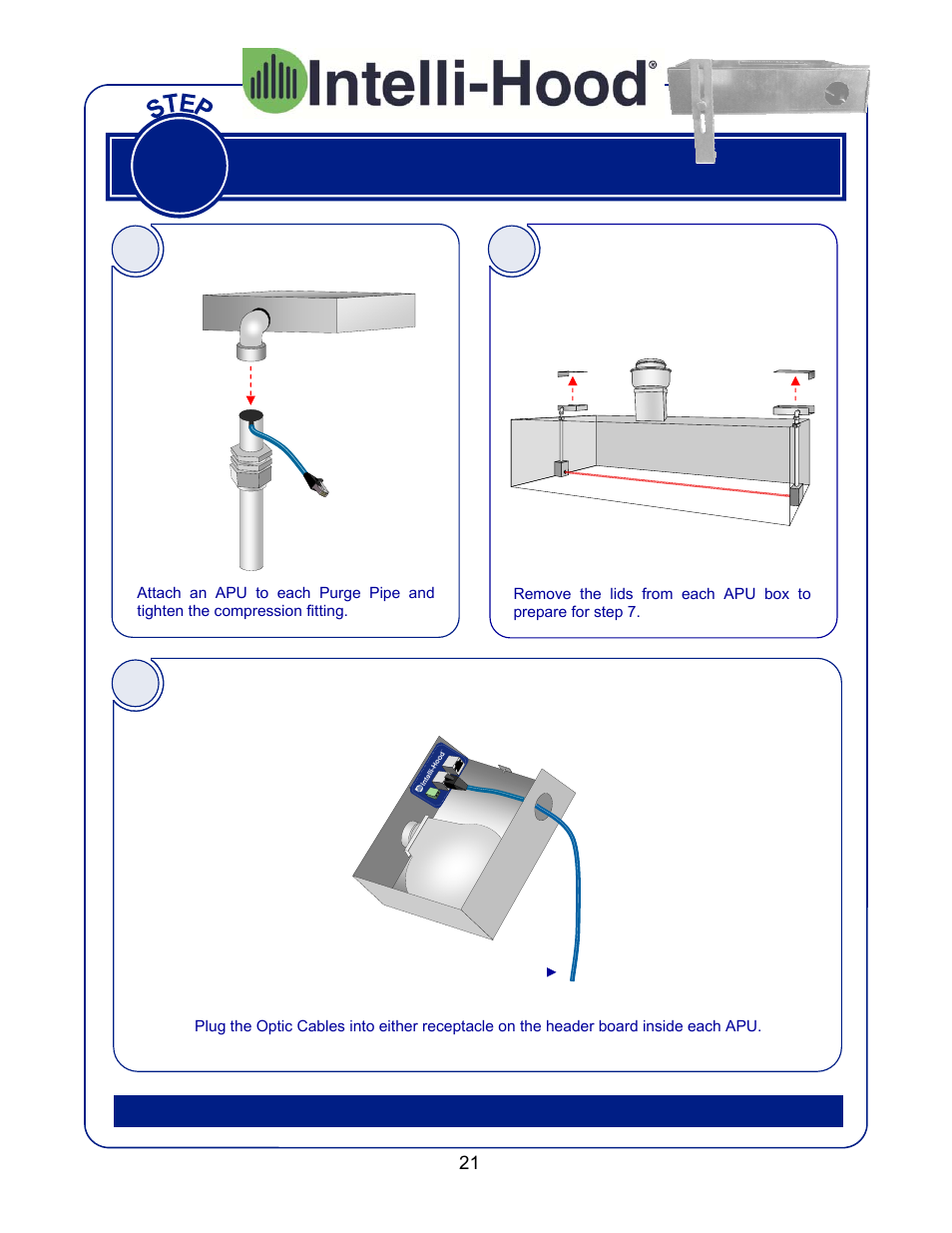 Install air purge units | Greenheck Melink IH3 Installation User Manual | Page 21 / 39