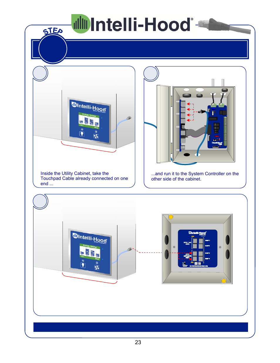 Melink, Install cables | Greenheck Melink IH3 Installation User Manual | Page 23 / 39