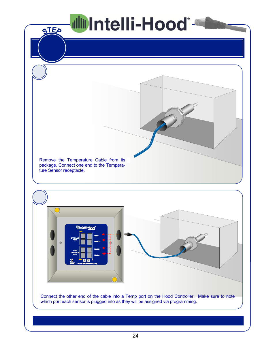 Melink, Install cables | Greenheck Melink IH3 Installation User Manual | Page 24 / 39