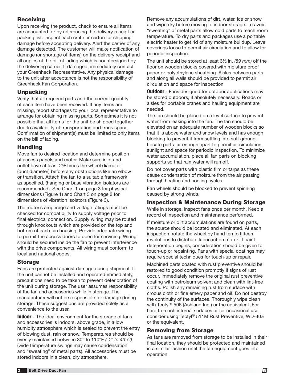 Greenheck BDF (458341) User Manual | Page 2 / 8