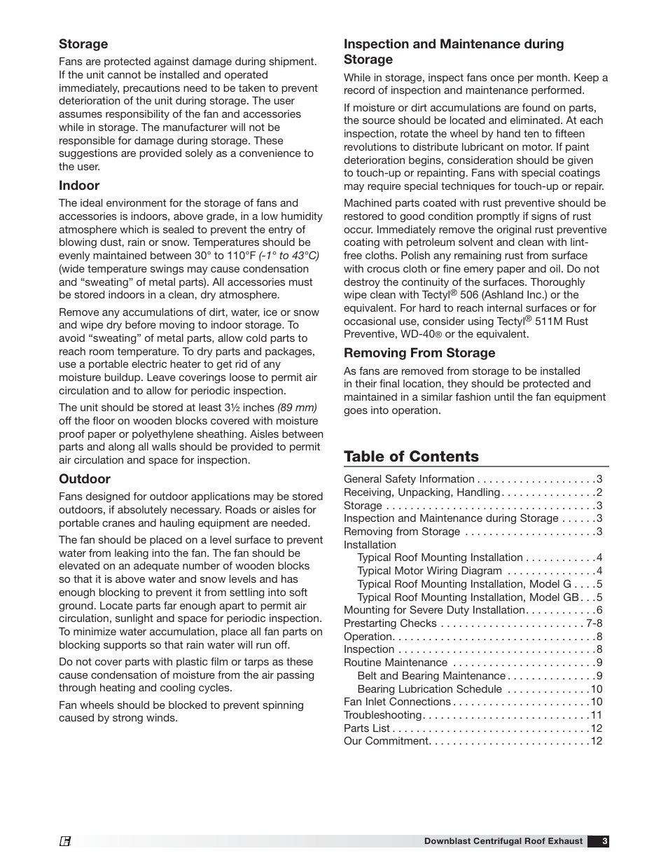 Greenheck G/GB (471558) User Manual | Page 3 / 12