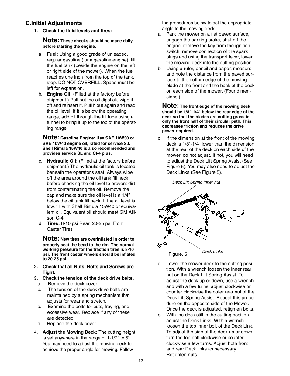 Cub Cadet Hydrostatic Zero-Turn Commercial Riding Mower Professional Turf Equipment User Manual | Page 12 / 32