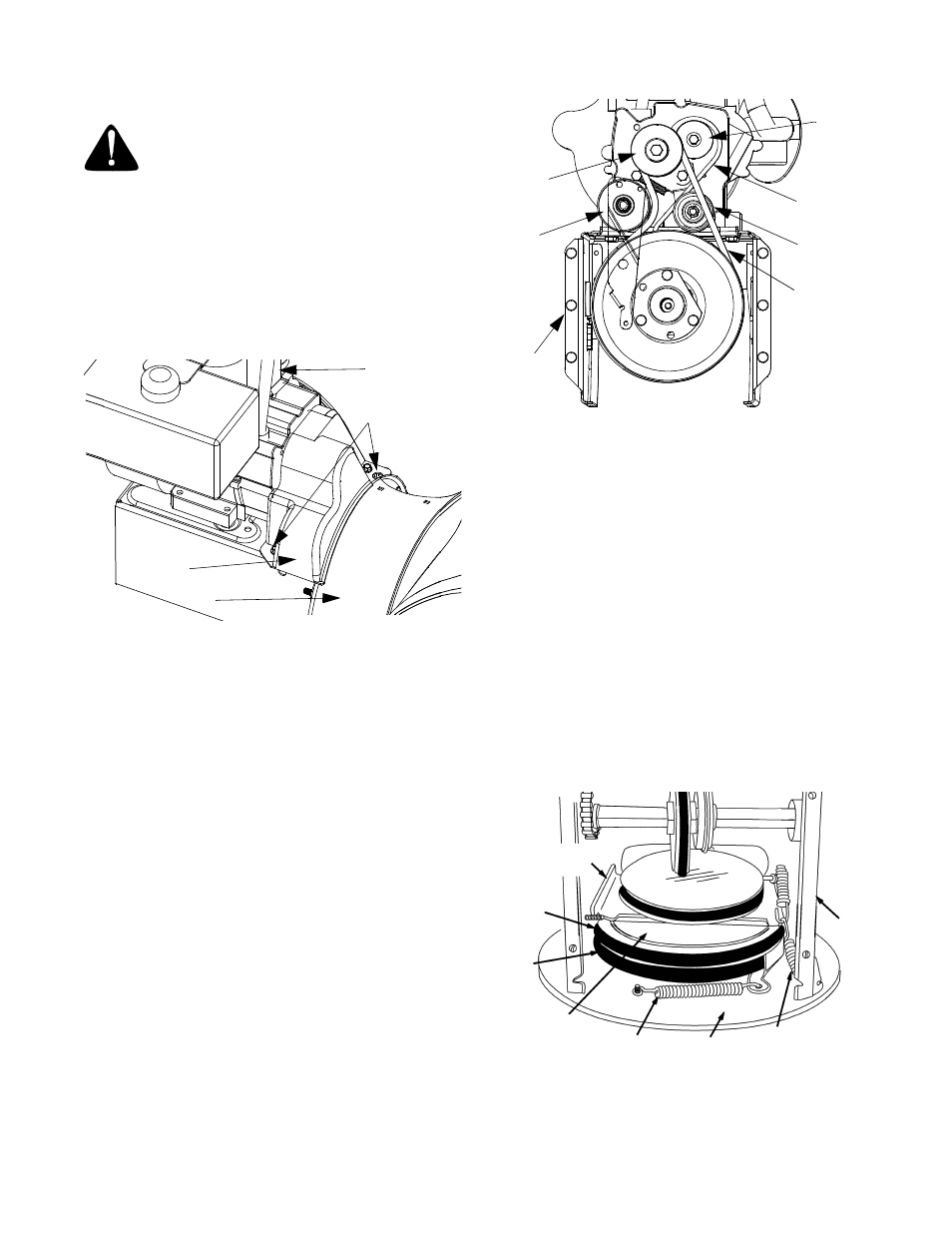 Belt removal and replacement | Cub Cadet 926 STE User Manual | Page 14 / 30