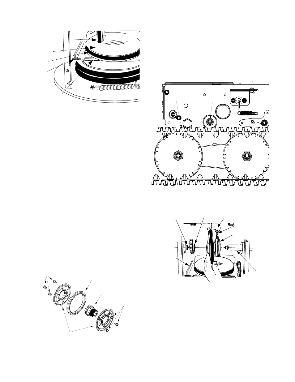 Servicing friction wheel rubber, Off season storage | Cub Cadet 926 STE User Manual | Page 15 / 30