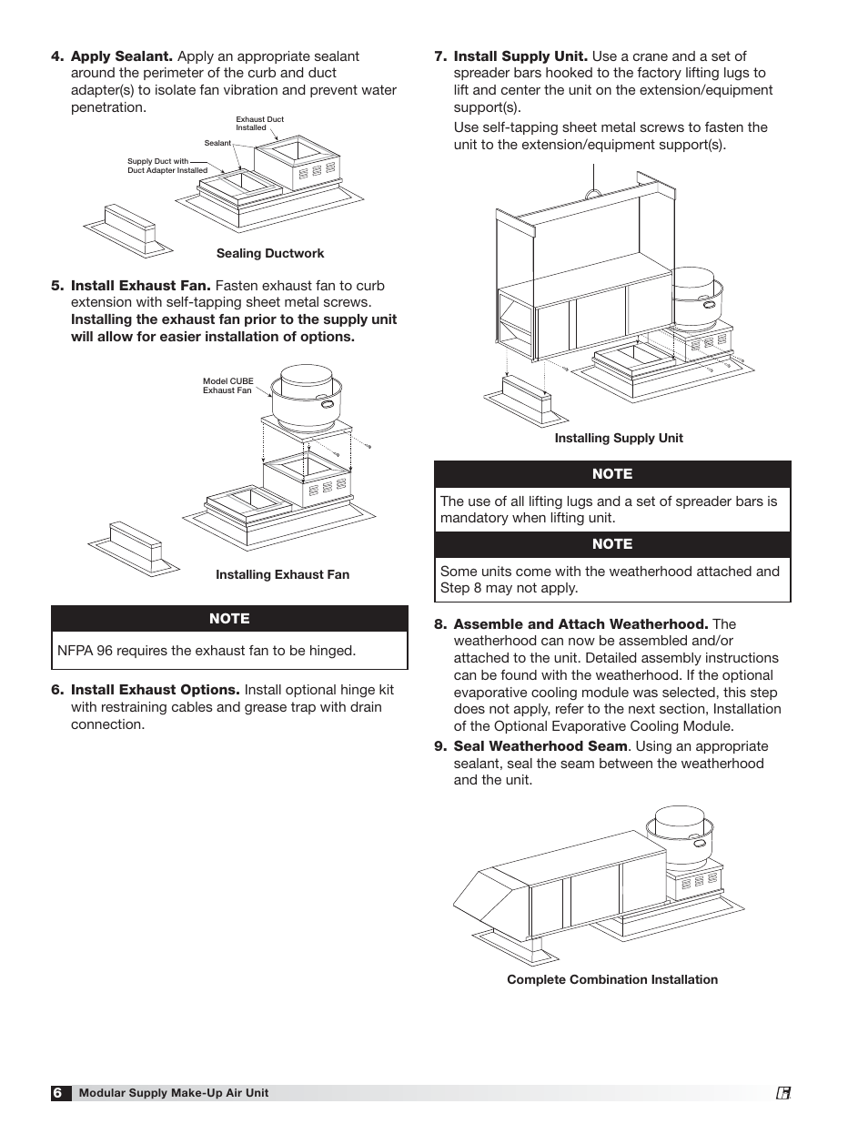Greenheck MSX (470658) User Manual | Page 6 / 40