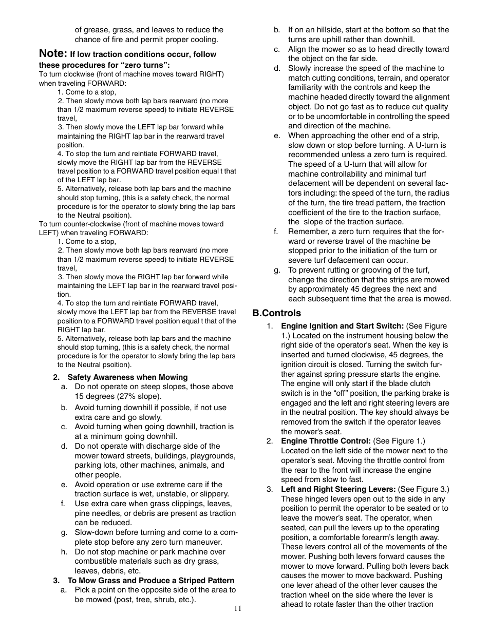 Cub Cadet 48-inch/54-inch/60-inch/72-inch User Manual | Page 11 / 32