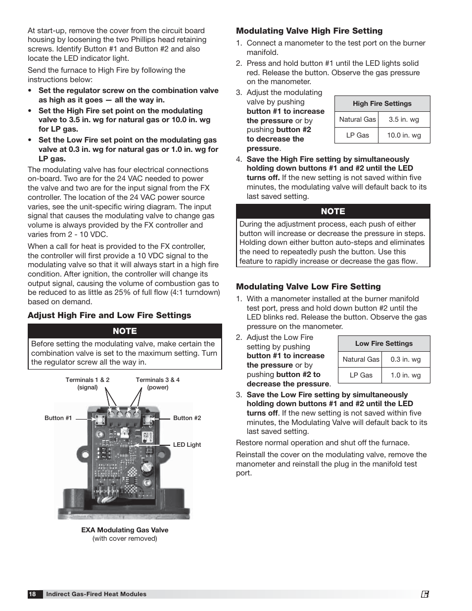 Greenheck PVF/PVG Indirect Gas-Fired Heat Modules (474645) User Manual | Page 18 / 32