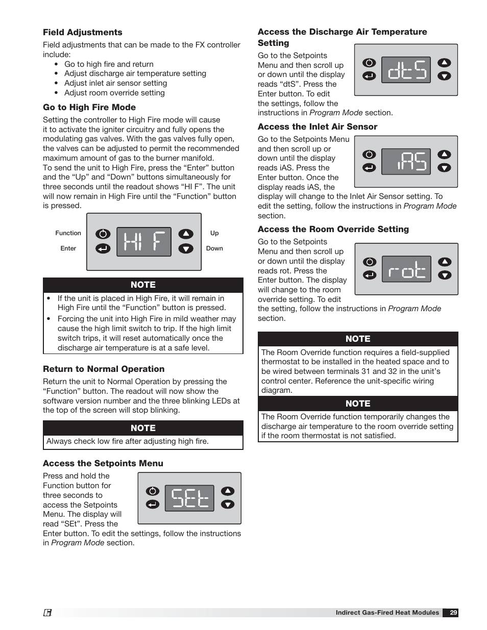 Greenheck PVF/PVG Indirect Gas-Fired Heat Modules (474645) User Manual | Page 29 / 32