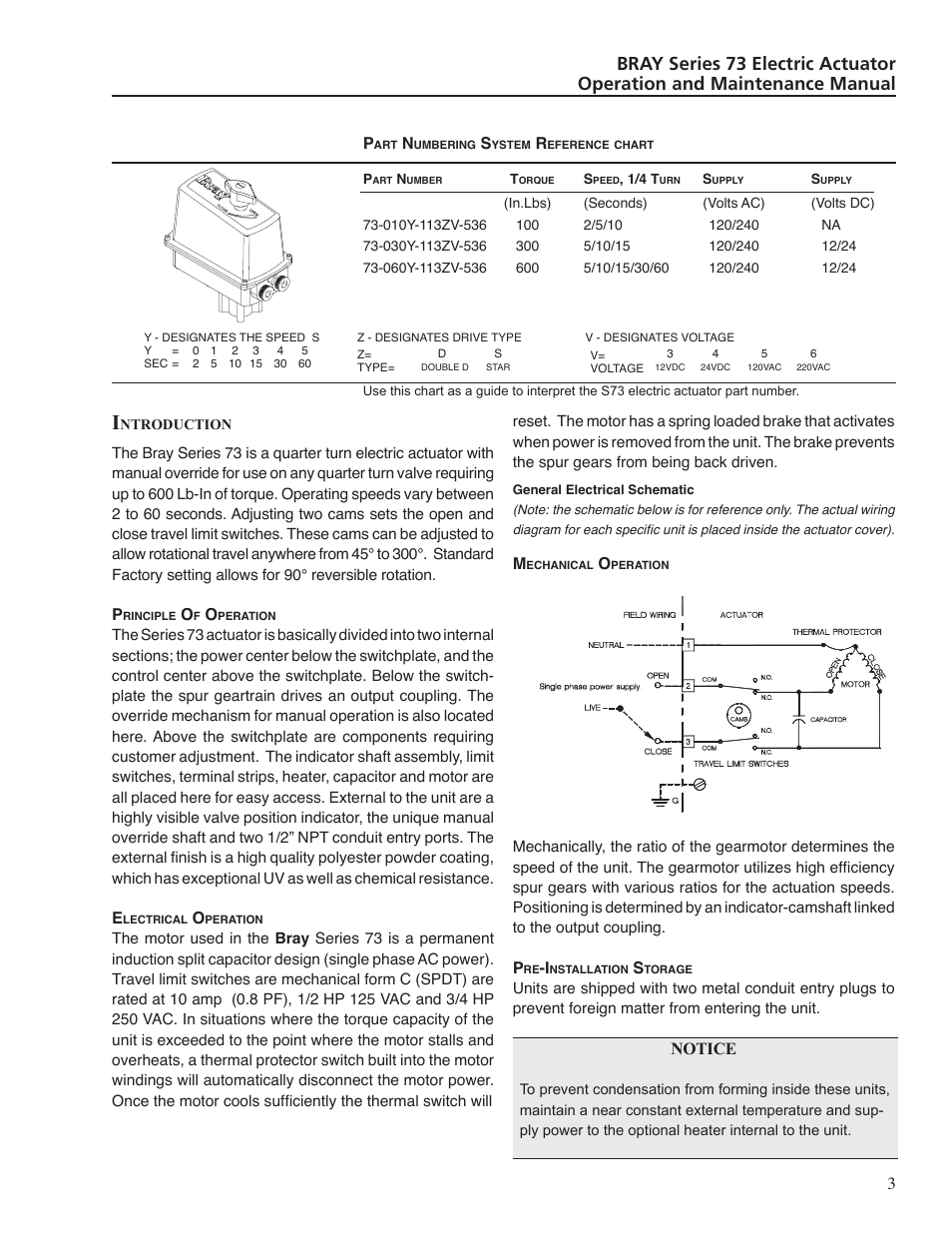 Notice | Greenheck S73 Series User Manual | Page 5 / 16