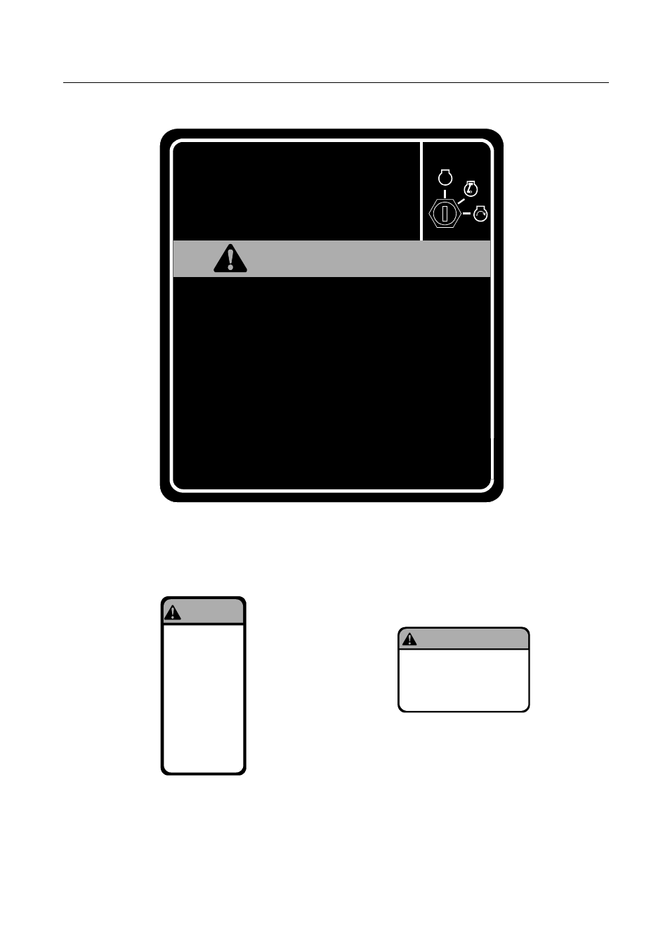 Warn i n g, Ignition, Safety labels | Warning | Cub Cadet 7000 Series User Manual | Page 10 / 52