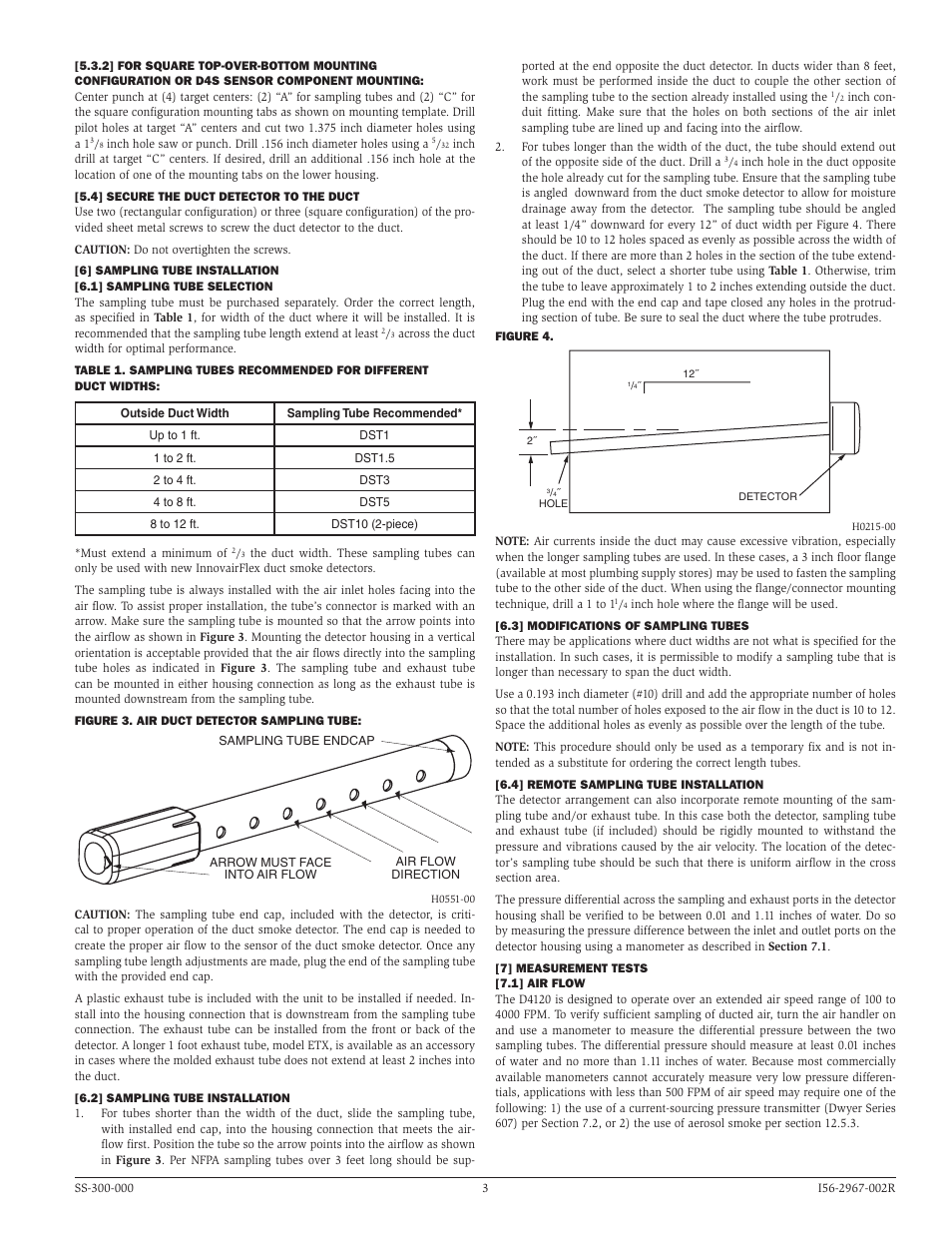 Greenheck Smoke Detector D4120 (Install) User Manual | Page 3 / 8