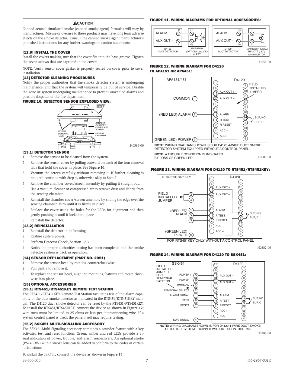 Greenheck Smoke Detector D4120 (Install) User Manual | Page 7 / 8