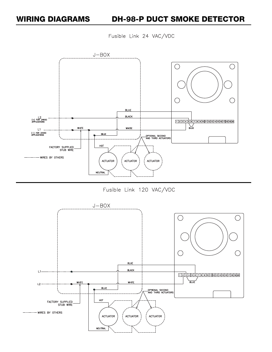 Greenheck Smoke Detector DH-98-P User Manual | Page 2 / 7