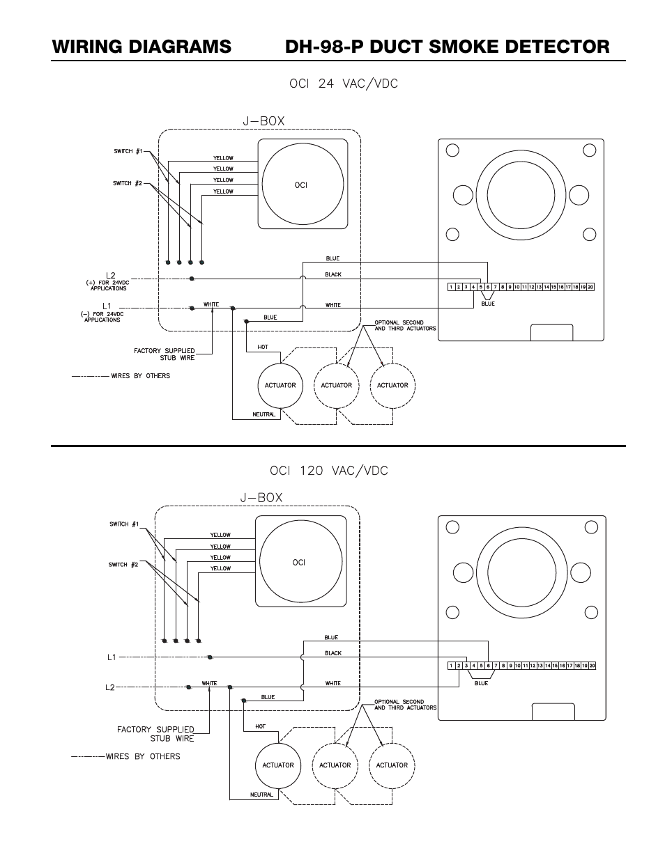 Greenheck Smoke Detector DH-98-P User Manual | Page 3 / 7