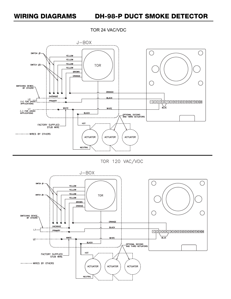 Greenheck Smoke Detector DH-98-P User Manual | Page 6 / 7