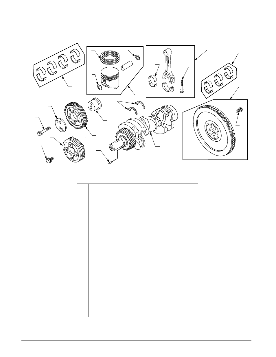 Crankshaft, pistons & flywheel | Cub Cadet 7304 User Manual | Page 29 / 51