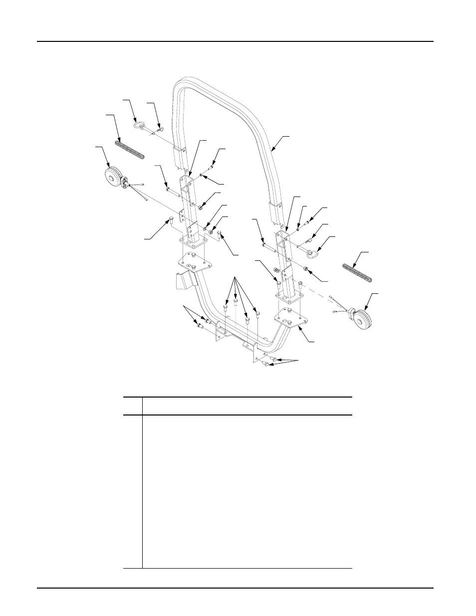 Foldable rops | Cub Cadet 7304 User Manual | Page 47 / 51