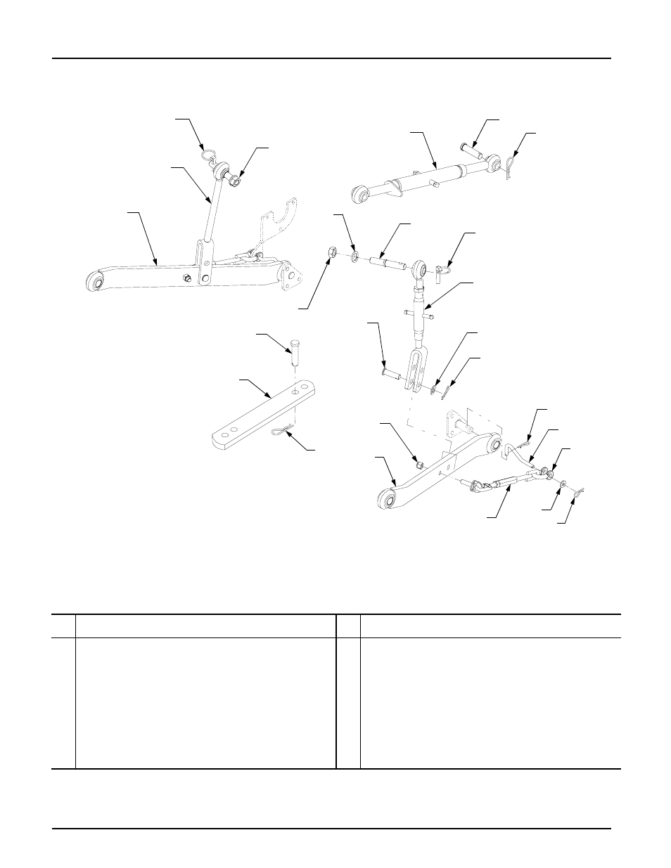 Three point hitch | Cub Cadet 7304 User Manual | Page 48 / 51