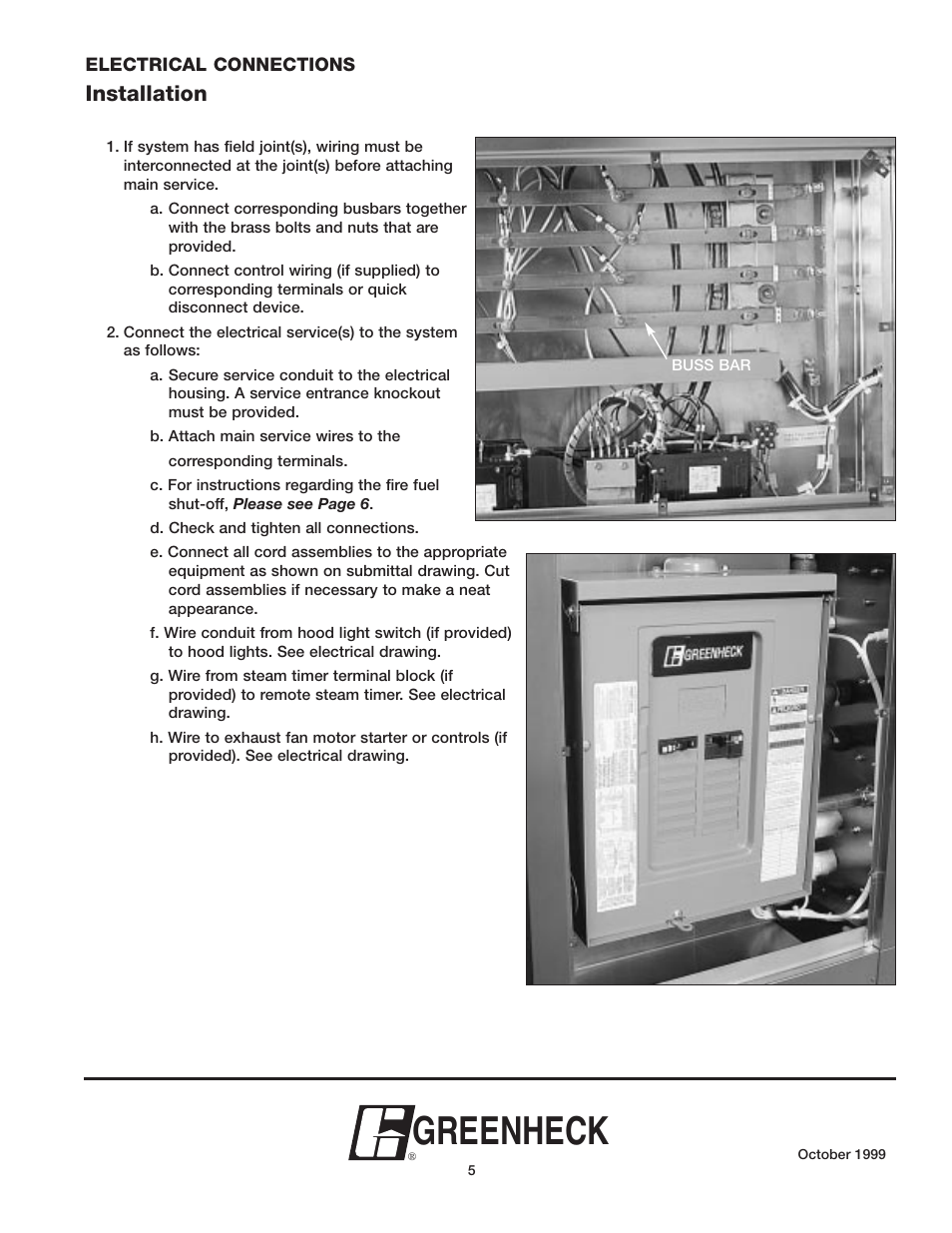 Greenheck, Installation | Greenheck Utility Distribution System User Manual | Page 5 / 14