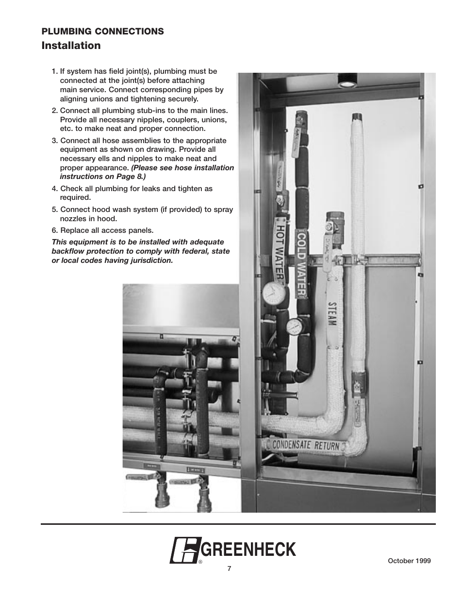 Greenheck, Installation | Greenheck Utility Distribution System User Manual | Page 7 / 14
