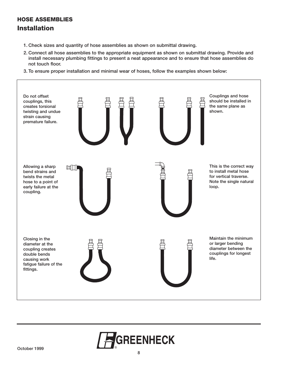 Greenheck, Installation | Greenheck Utility Distribution System User Manual | Page 8 / 14