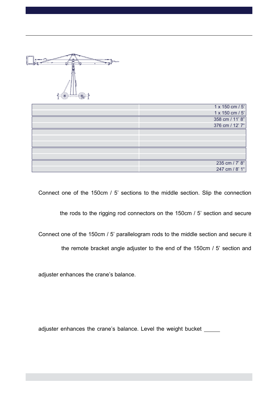 Assembly and technical specifications, Version 1-150 d | Grip Factory Munich GF-9 User Manual | Page 12 / 31
