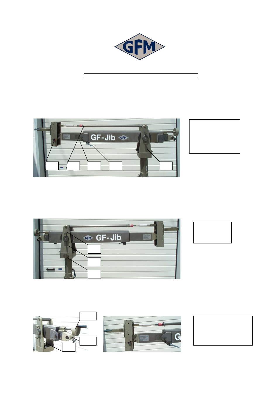 Grip Factory Munich GF-Jib Arm User Manual | 3 pages