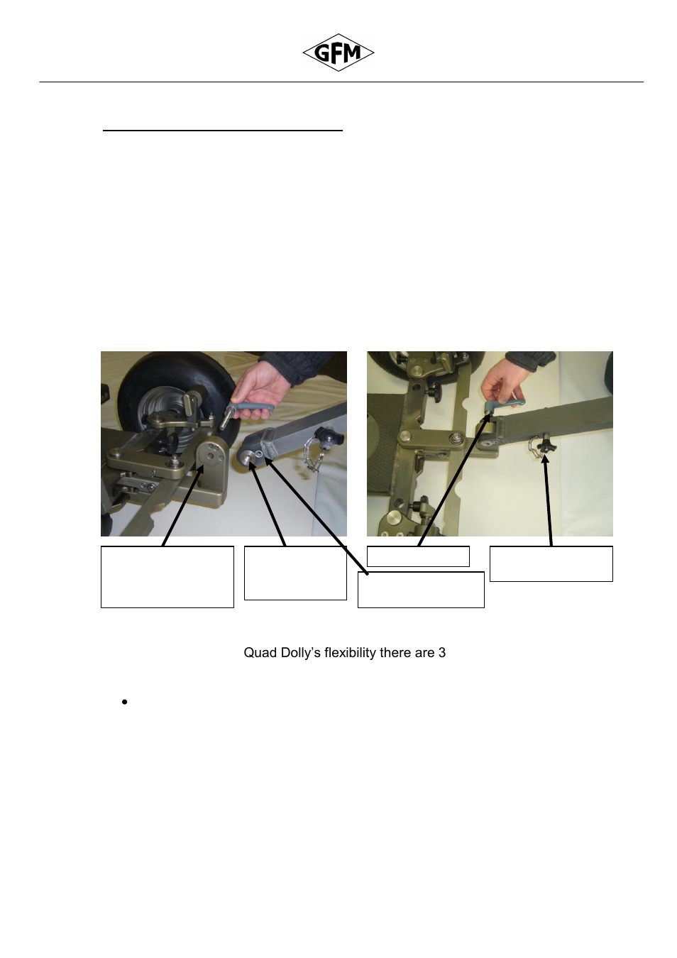 Steering rod assembly and functions | Grip Factory Munich GF-Quad Dolly User Manual | Page 12 / 25