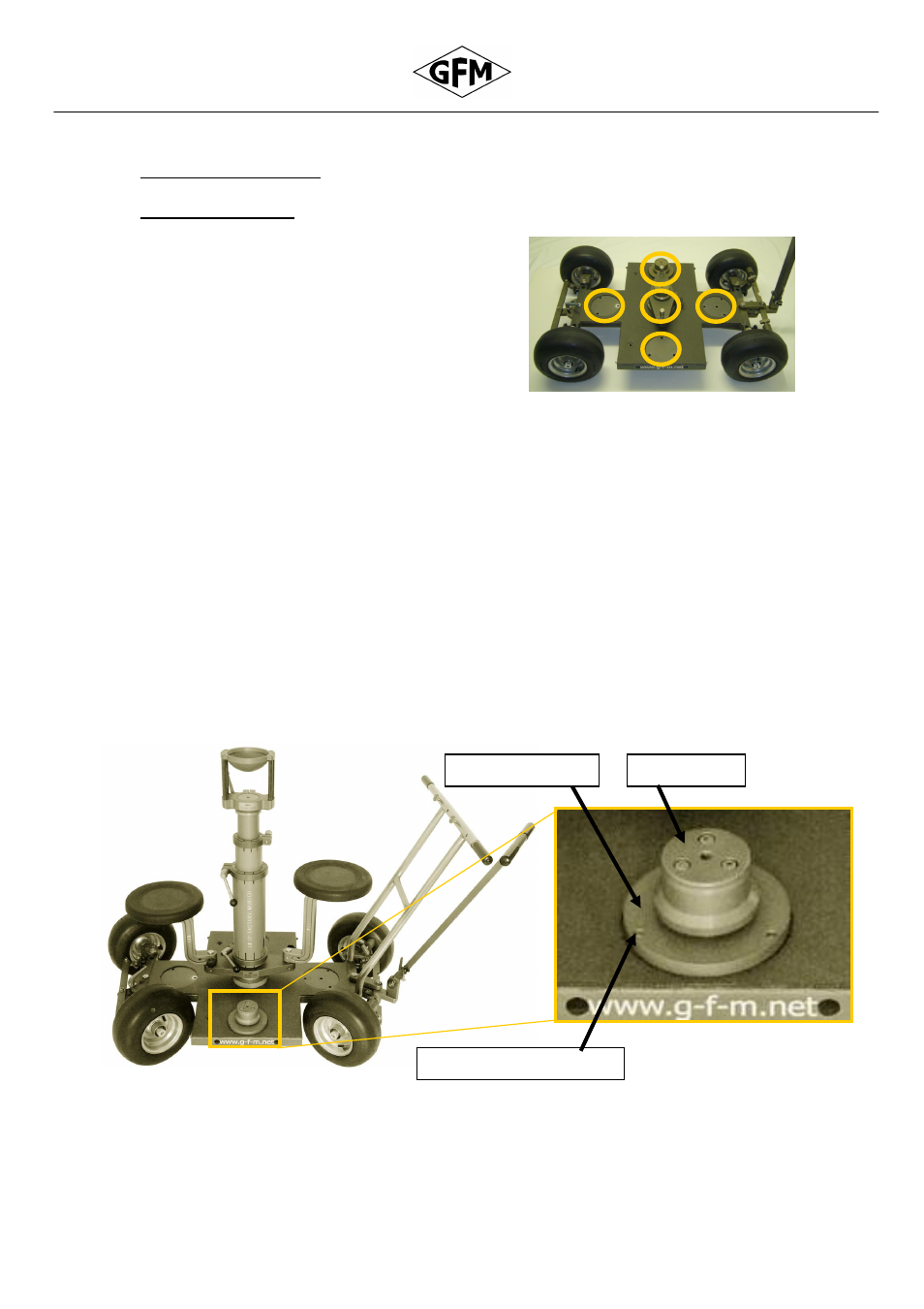 Mounting accessories, Adapter plate | Grip Factory Munich GF-Quad Dolly User Manual | Page 17 / 25