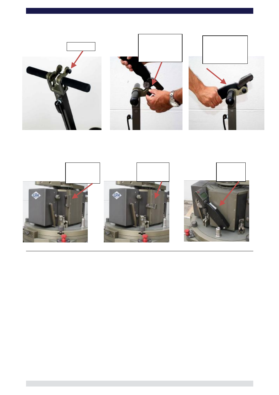 Connecting the hcu to steering handle, Hand control unit rest | Grip Factory Munich GF-Primo User Manual | Page 12 / 50