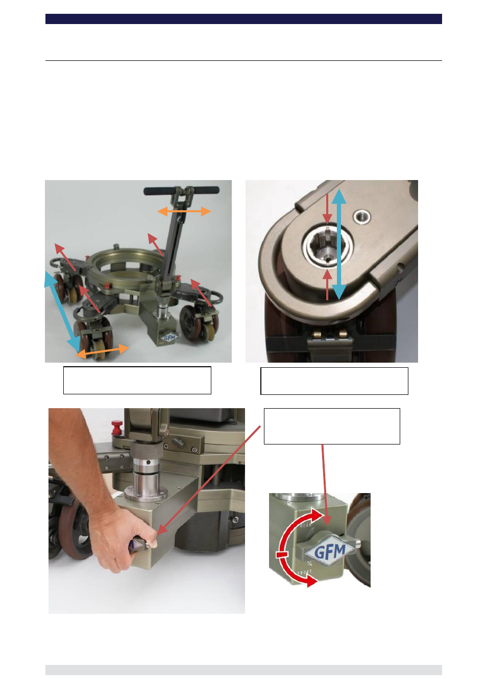 Gf- primo steering modes | Grip Factory Munich GF-Primo User Manual | Page 13 / 50
