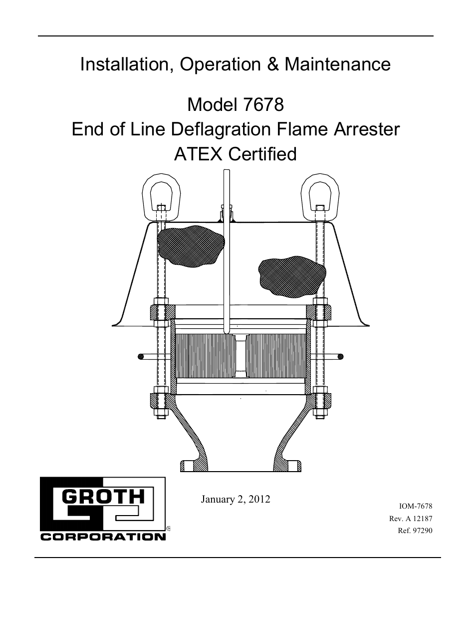 Groth 7678 User Manual | 7 pages