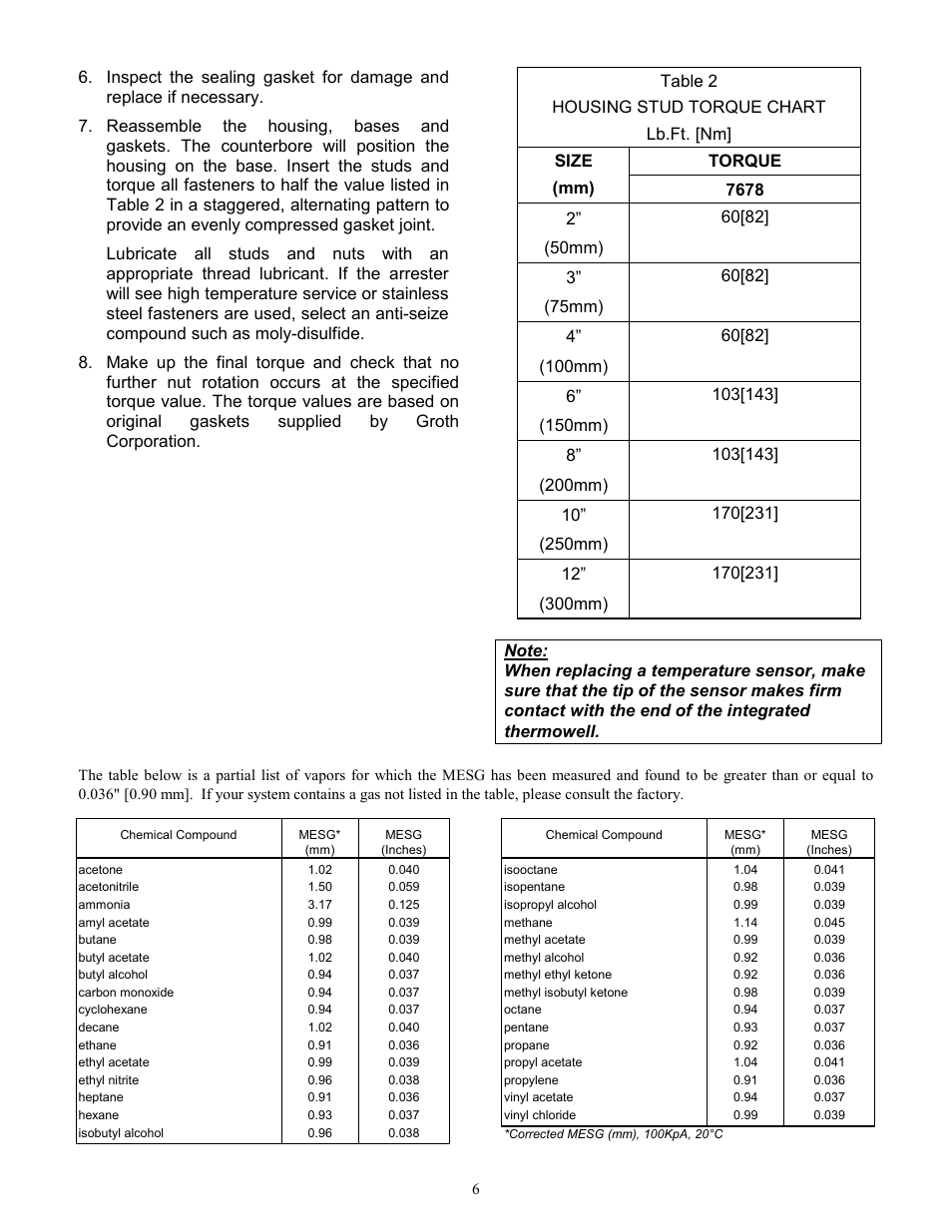 Groth 7678 User Manual | Page 6 / 7