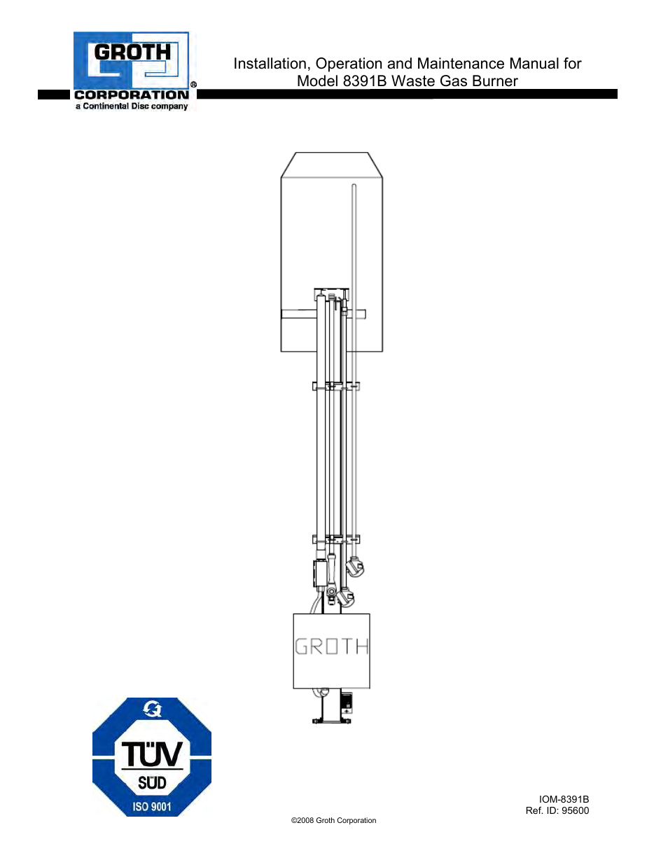 Groth 8391B User Manual | 18 pages