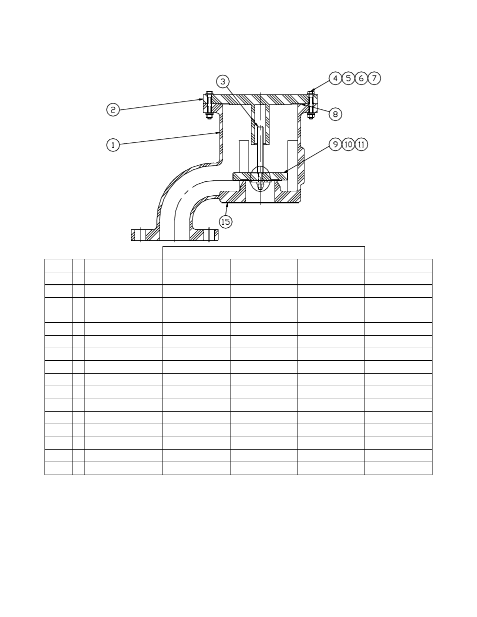 Groth model 1300a pressure/vacuum relief valve | Groth 1200A User Manual | Page 12 / 17