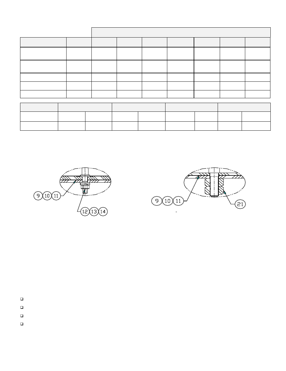 Table 3: part numbers - spare parts | Groth 1200A User Manual | Page 7 / 17