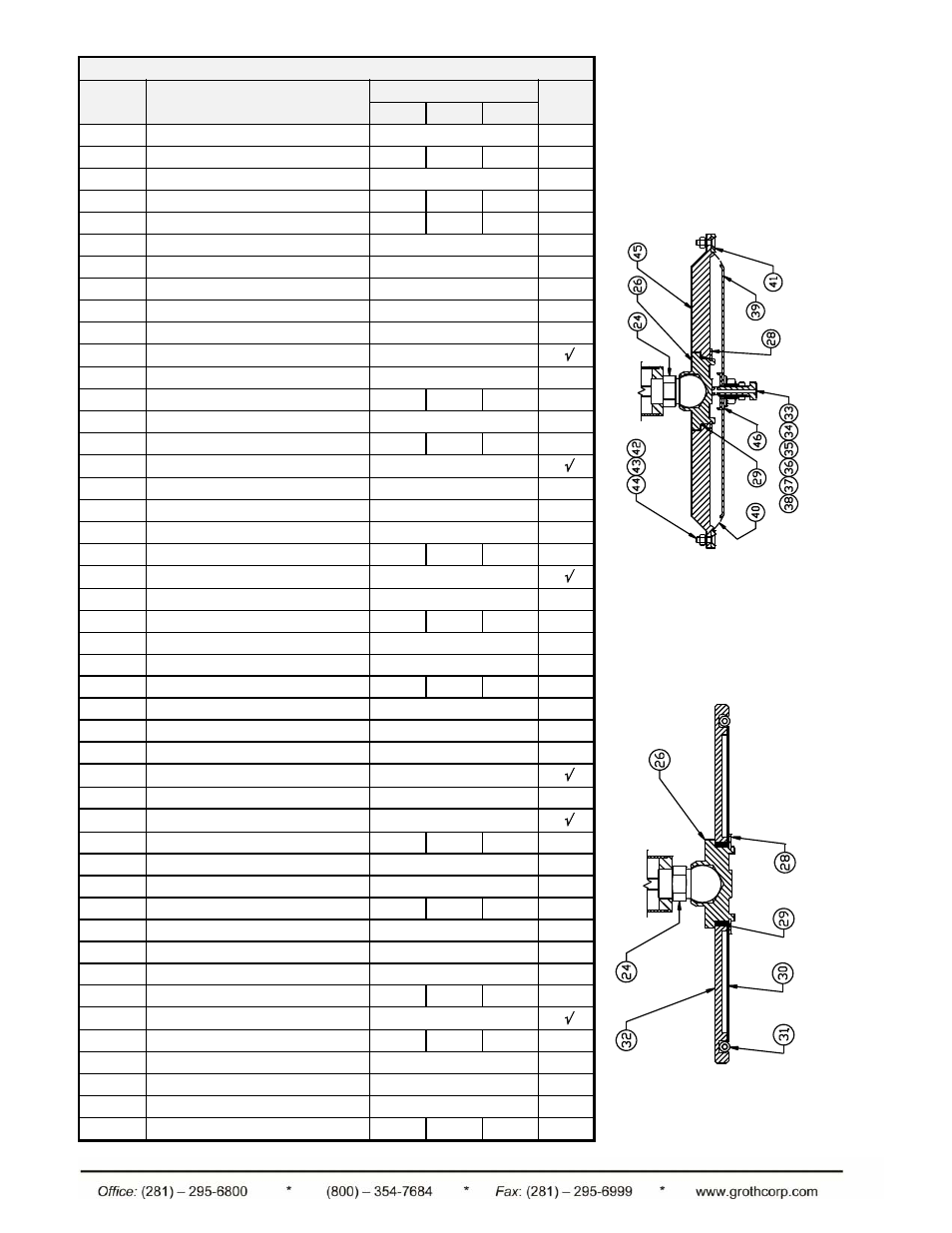 Groth 1660A User Manual | Page 13 / 16