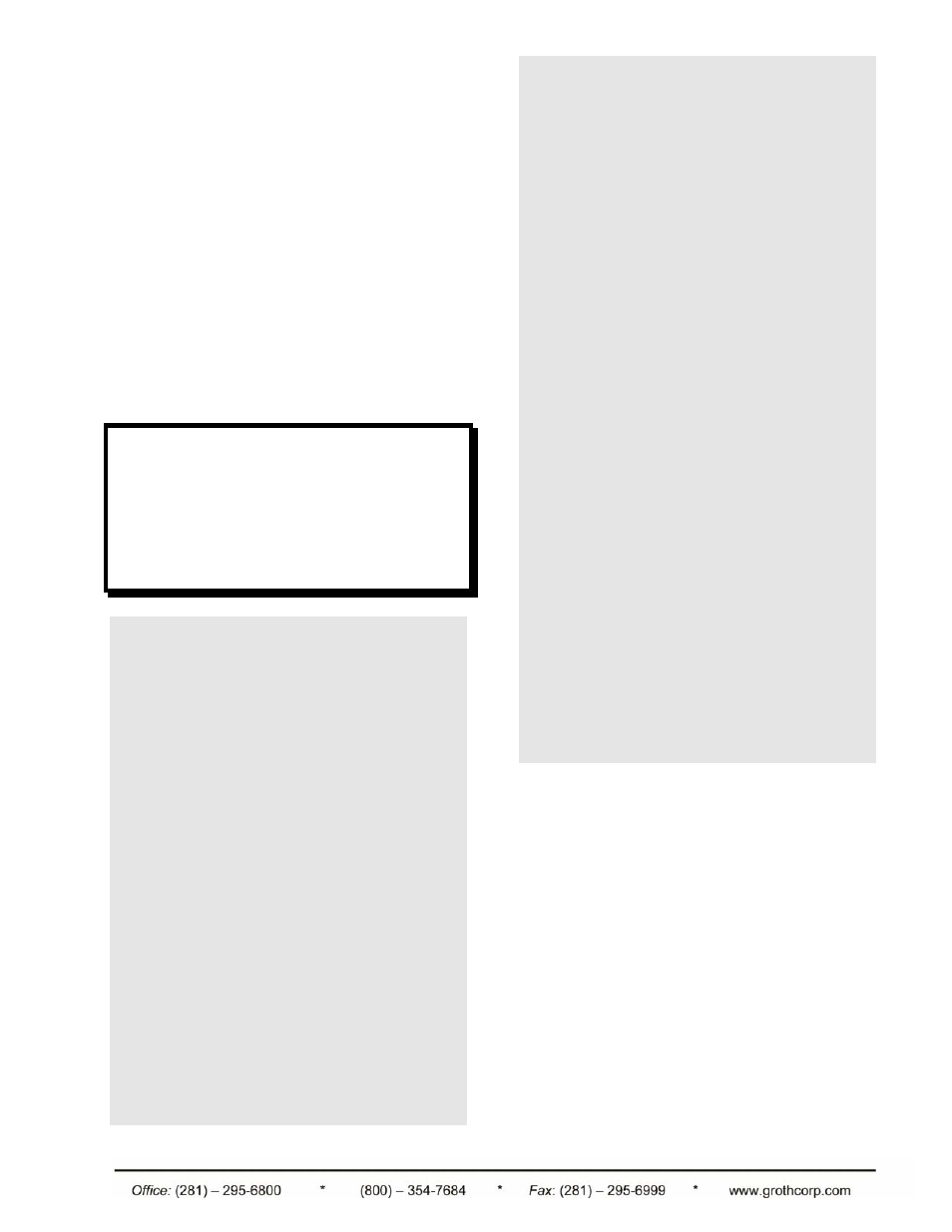 Groth 1660A User Manual | Page 4 / 16