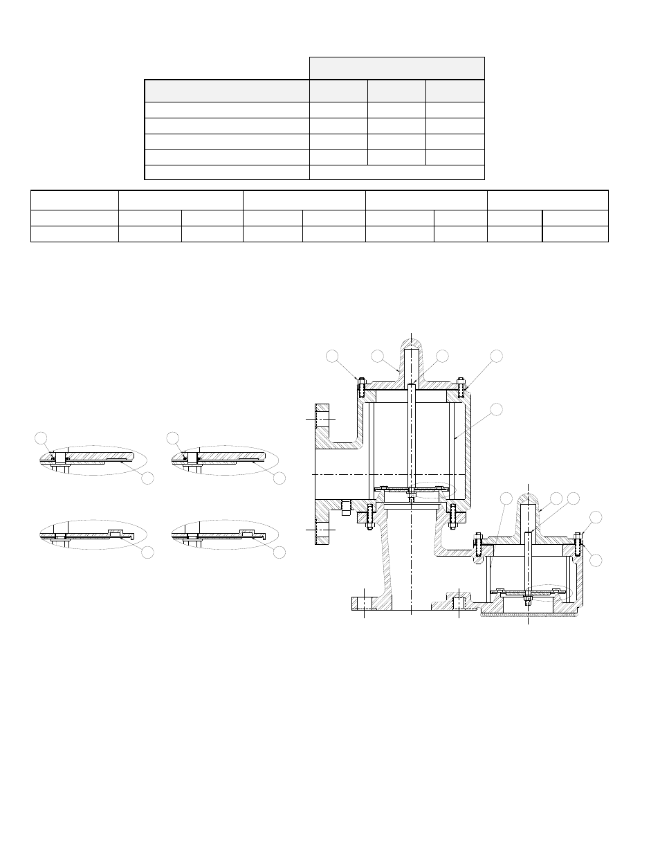 Table 4: part numbers - spare parts | Groth 1720A User Manual | Page 7 / 12