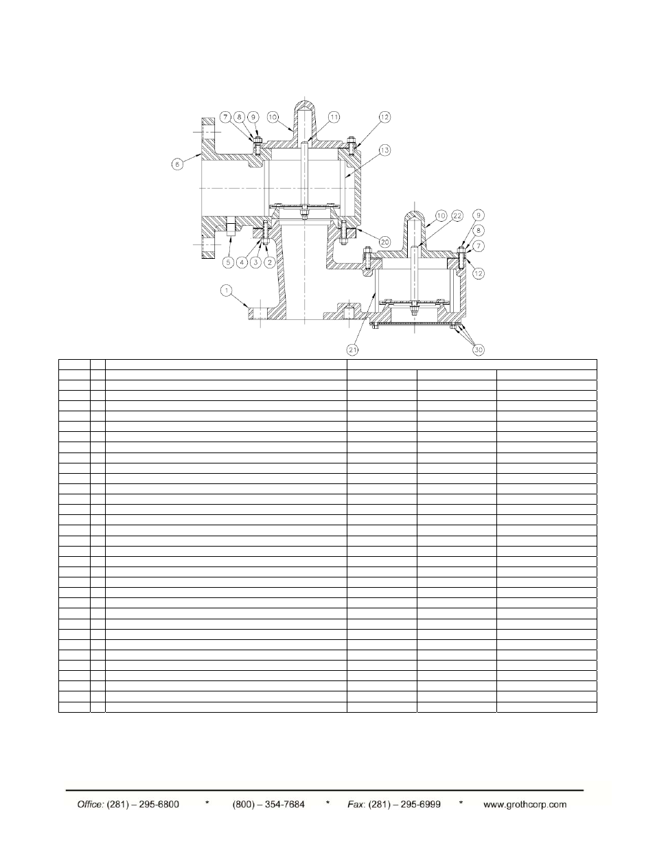 Groth 1800A User Manual | Page 13 / 17